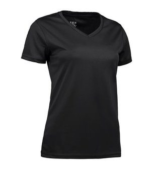 Dames sportshirt Zwart