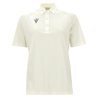 Macron Hobbs Cricket Polo dames wit