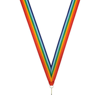 Neklint medaille regenboog