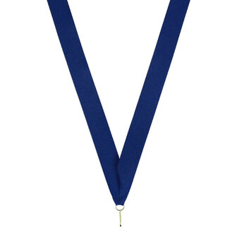 Neklint medaille blauw