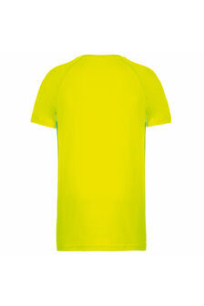 Sportshirt geel quickdry