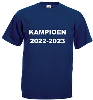 Kampioensshirt navy