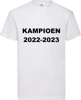 Kampioensshirt wit