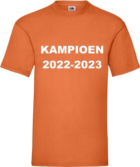 Kampioensshirt oranje