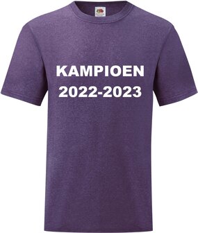 Kampioensshirt paars