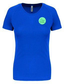 Festival ZION - shirt dames - blauw