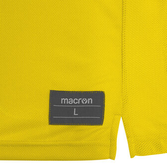 Macron Freon basketbalshirt geel
