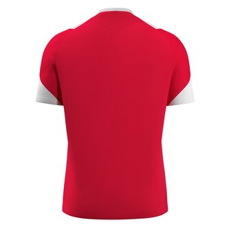 Macron Golem shirt rood/wit