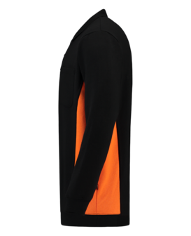 Polosweater Tricorp TS2000 zwart oranje 2