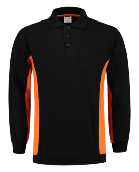 Polosweater Tricorp TS2000 zwart oranje 5