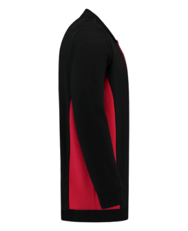 Polosweater Tricorp TS2000 zwart rood 1
