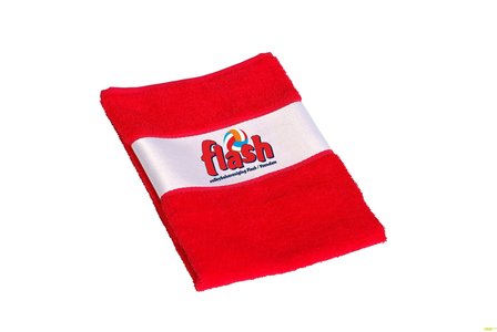 Flash Veendam - handdoek met logo