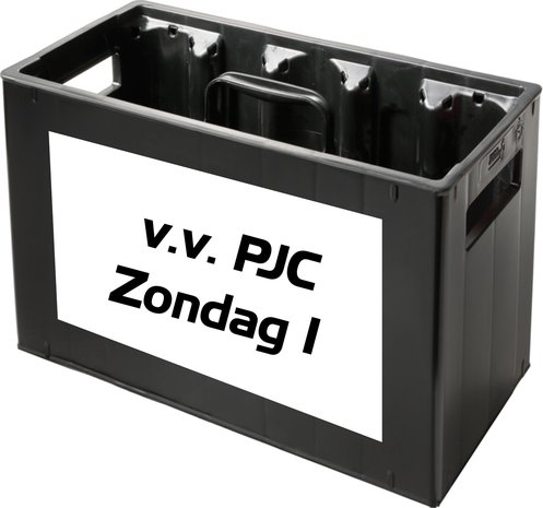 Bidonkrat met logo