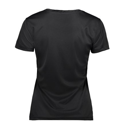 ID Dames sportshirt zwart achter