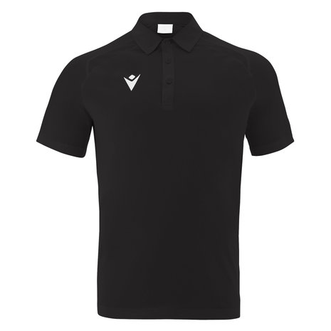 Macron Hutton Cricket Polo zwart