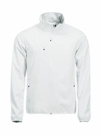Clique Softshell Jas wit