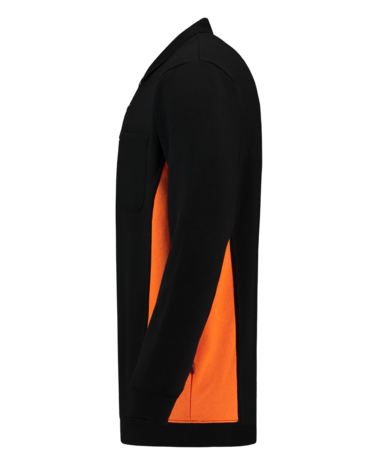Polosweater Tricorp TS2000 zwart oranje 2