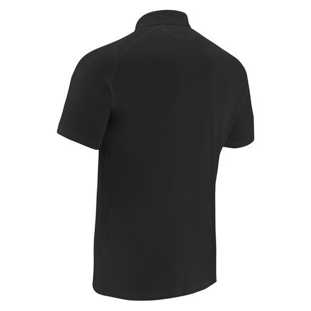 Macron Hutton Cricket Polo zwart