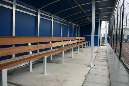 Dug-out Type 4 - Red Sox 9mtr (goud)