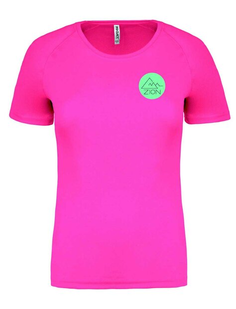 Festival ZION - shirt dames - roze