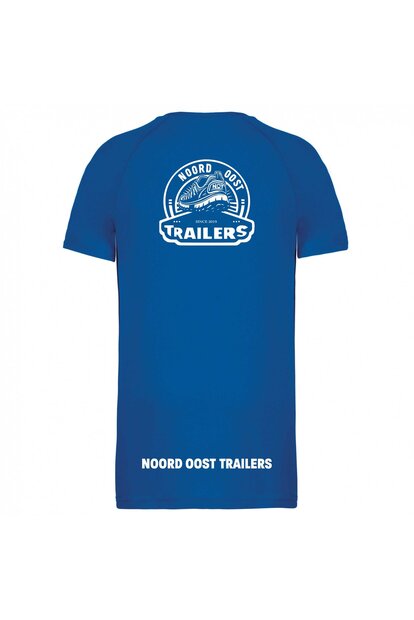 Sportshirt blauw quickdry