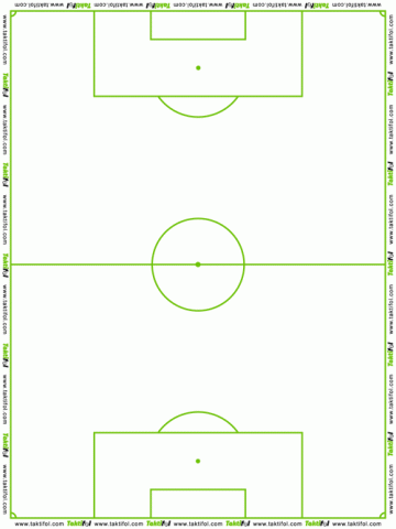 Taktifol Speelveldfolie Voetbal