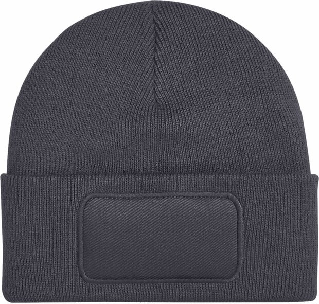 Muts grijs bedrukken