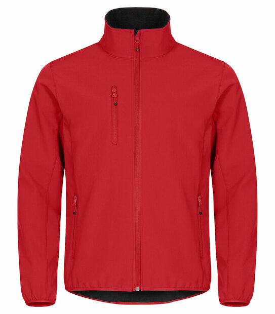 Clique Softshell Jas rood