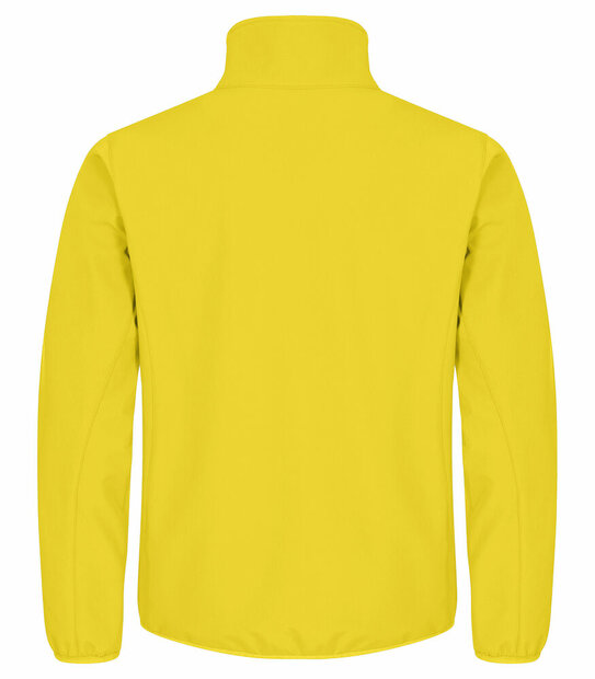 Clique Softshell Jas geel