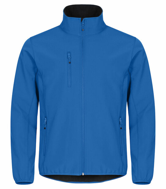 Clique Softshell Jas blauw