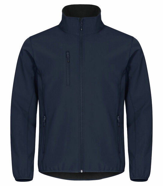 Clique Softshell Jas navy