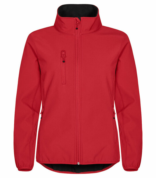 Clique Softshell Jas rood