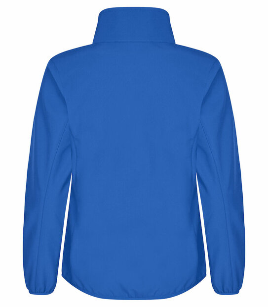 Clique Softshell Jas blauw