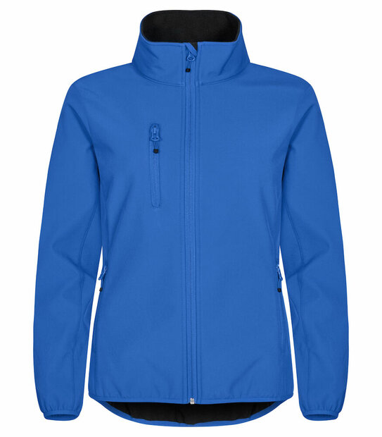 Clique Softshell Jas blauw