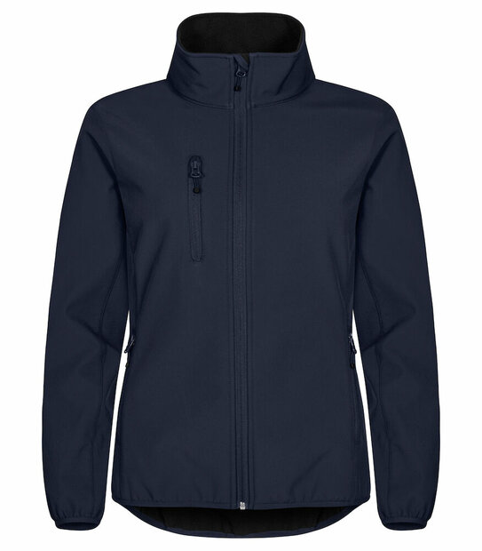 Clique Softshell Jas navy