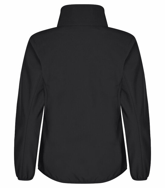 Clique Softshell Jas zwart