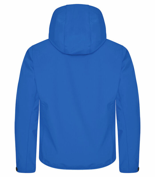 Clique Hoody Softshell Jas blauw