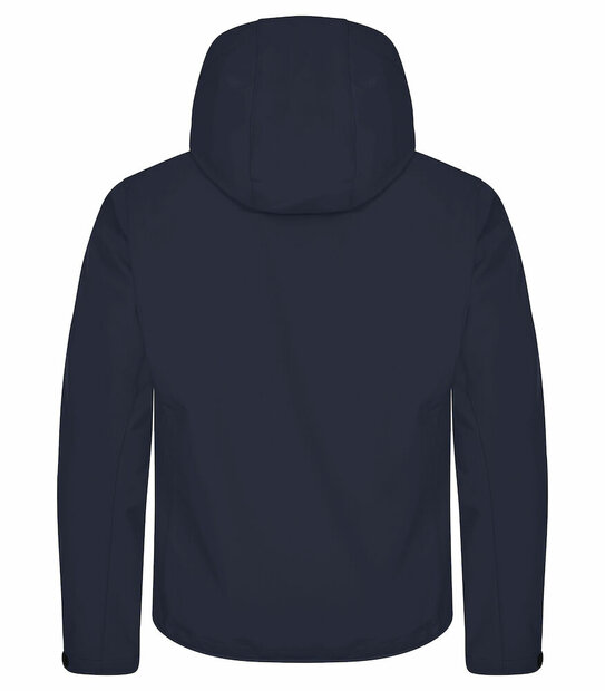 Clique Hoody Softshell Jas navy