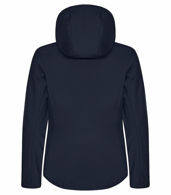 Clique Hoody Softshell Jas navy