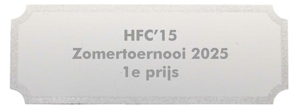 Graveerplaatje sportprijzen