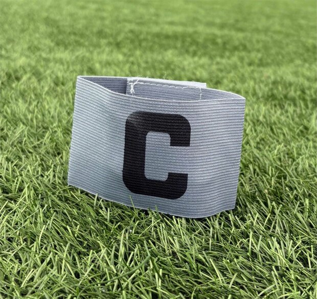 Aanvoerdersband GRIJS