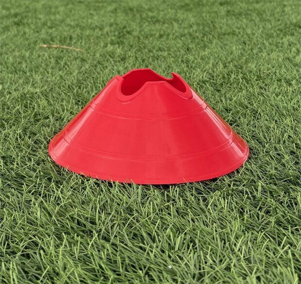 Cawila hoedjes M - set 10 stuks rood