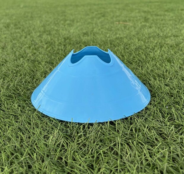 Cawila hoedjes M - set 10 stuks lichtblauw