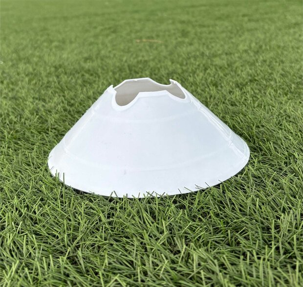 Cawila hoedjes M - set 10 stuks wit