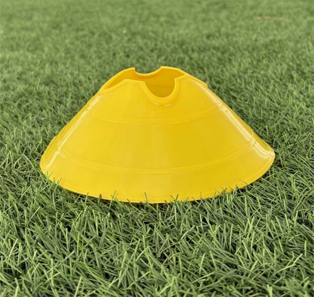 Cawila hoedjes M - set 10 stuks geel