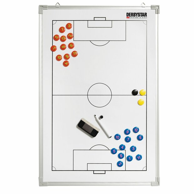 Coachbord tactiekbord Derbystar voetbal