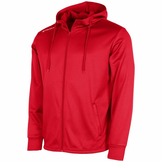 Stanno Field Hooded Full Zip rood