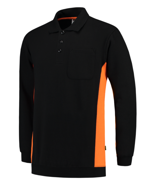 Polosweater Tricorp TS2000 zwart oranje 4