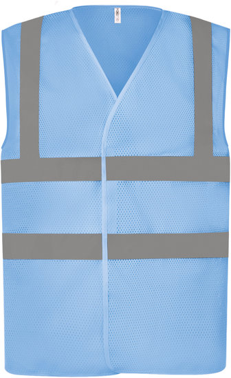 Veiligheidshesje Hi Vis celeste