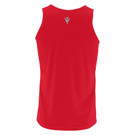 Macron Dorian hardloopshirt rood